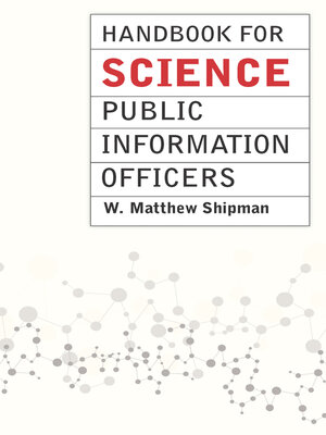 cover image of Handbook for Science Public Information Officers
